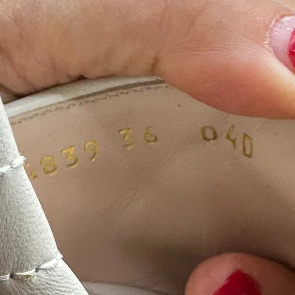 Gucci Marmont GG Padded Chevron Matelasse Leather Mule Sandal Heels Shoes - Picture 14 of 16